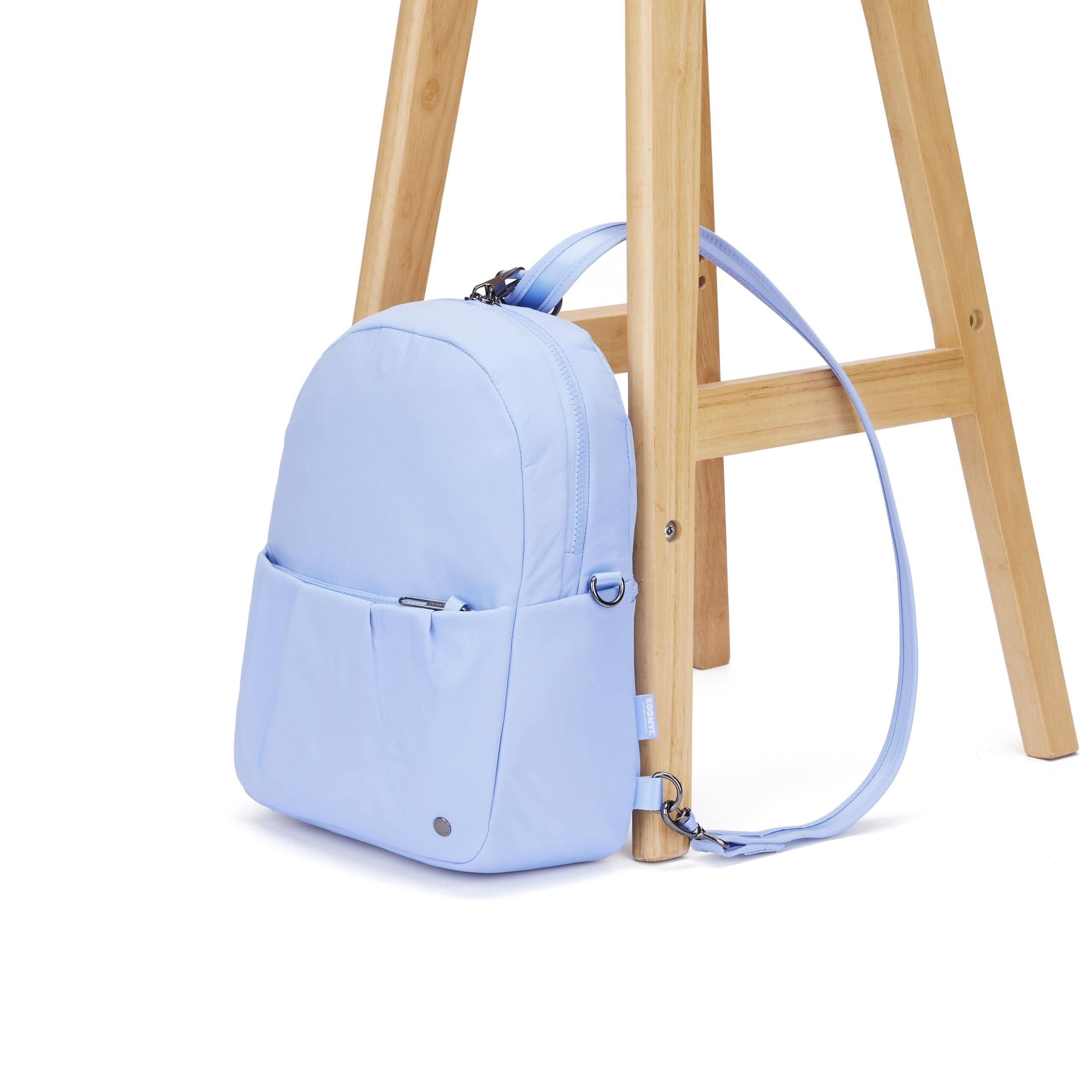 Alt View 1. Pacsafe - Citysafe Cx Anti Theft Convertible Backpack - Serenity Blue.