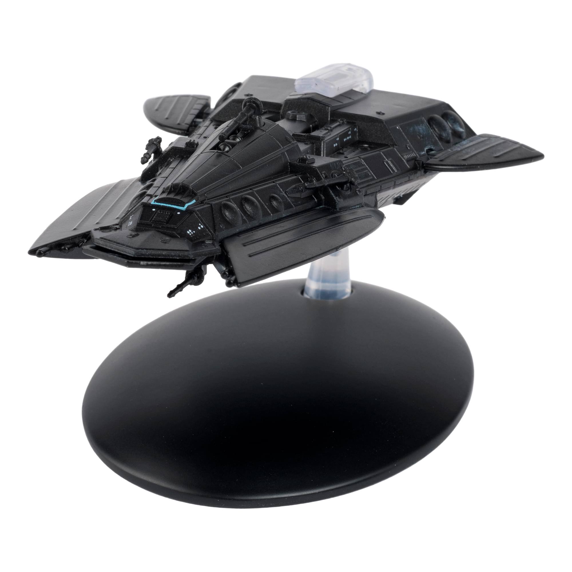 Alt View 2. Eaglemoss - Eaglemoss Star Trek Starship Replica | Smugglers Ship - Black.