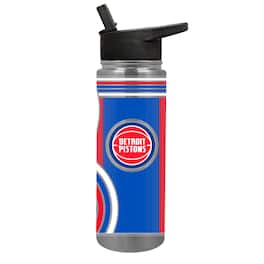 Great American Products - Detroit Pistons 24oz. Cool Vibes Jr. Thirst Hydration Water Bottle - Multicolor