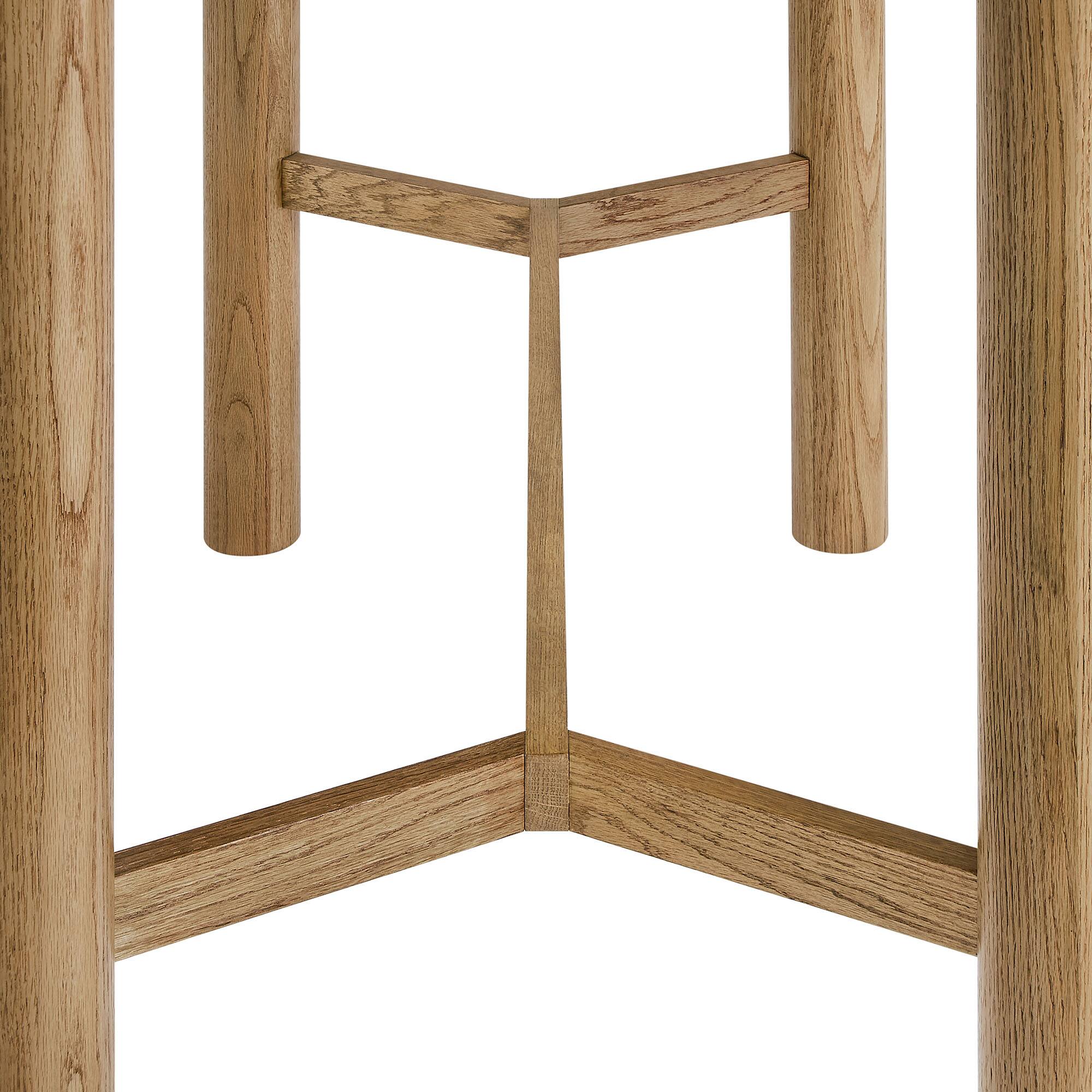 Alt View 6. Modway - Alvia Rectangular 60" Oak Wood Bar Table by Modway - Weathered Oak.
