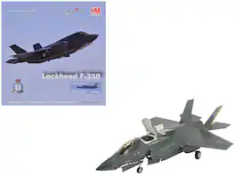 Hobby Master - Lockheed Martin F-35B Lightning II " Death VMFA-542 MCAS Cherry Point 2023" USMC 1/72 Diecast Model - Black
