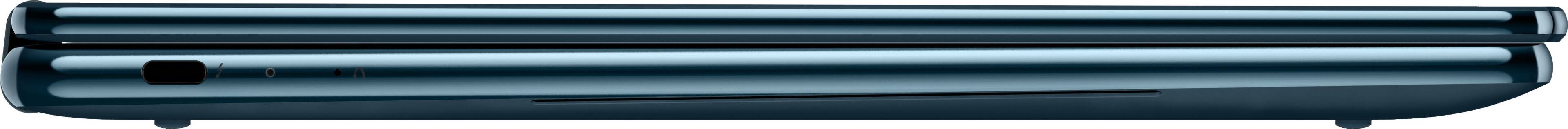 Alt View 14. Lenovo - Yoga Book 9i 2-in-1 14" 2.8K Dual Screen OLED Touchscreen Laptop - Intel Core Ultra 7 255H 2025 - 16GB RAM - 1TB SSD - Tidal Teal.