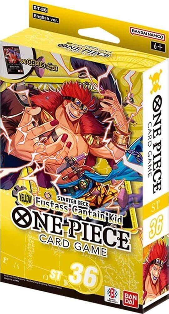 Bandai - One Piece Card Game Card Game Starter Deck - ST-36 Yellow Eustass Captain Kid price history on PriceWatchPro