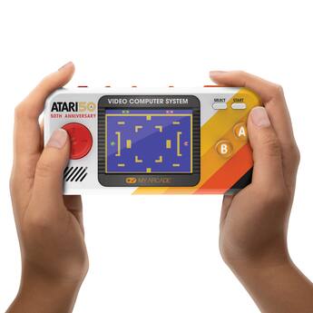 Console Rétro Atari Gamestation Pro My Arcade - 200 Jeux d'arcade + 2x Joysticks sans fil - Français Console Rétro Atari Gamestation Pro My Arcade - 200 Jeux d'arcade + 2x Joysticks sans fil - Français