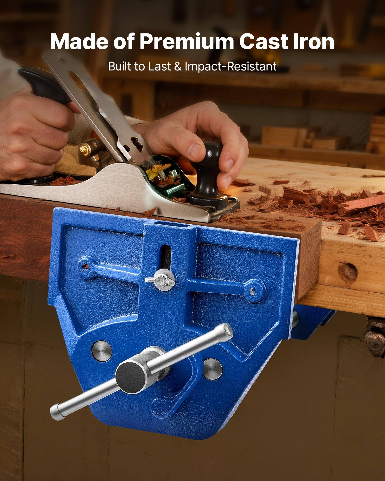 Made of Premium Cast Iron  
Built to Last & Impact-Resistant