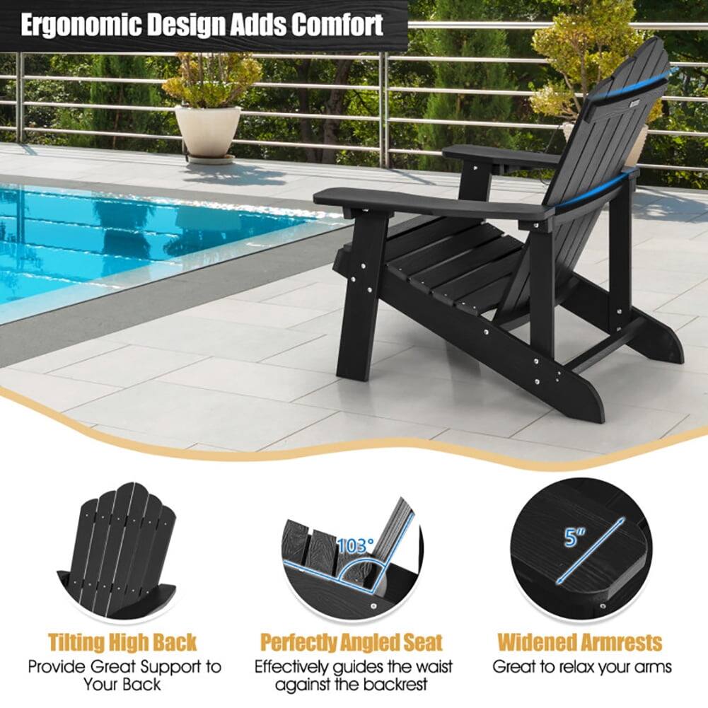 Ergonomic Design Adds Comfort

- Tilted High Back
  - Provide Great Support to Your Back

- Perfectly Angled Seat
  - Effectively guides the waist against the backrest

- Widened Armrests
  - Great to relax your arms