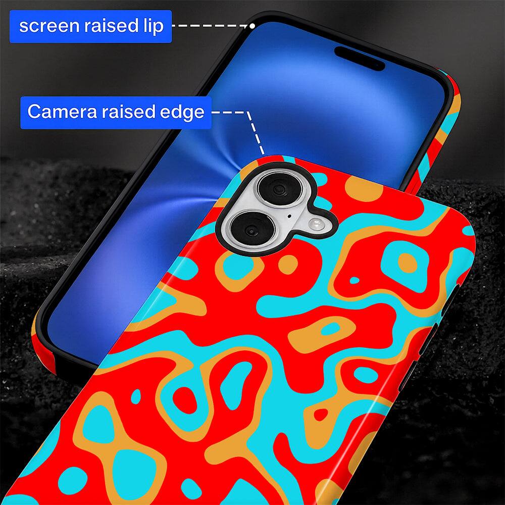 screen raised lip  
Camera raised edge