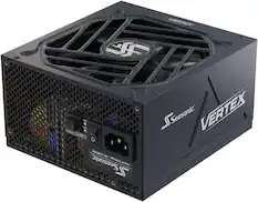 Seasonic VERTX
Input: 100-240VAC
Output: 240W