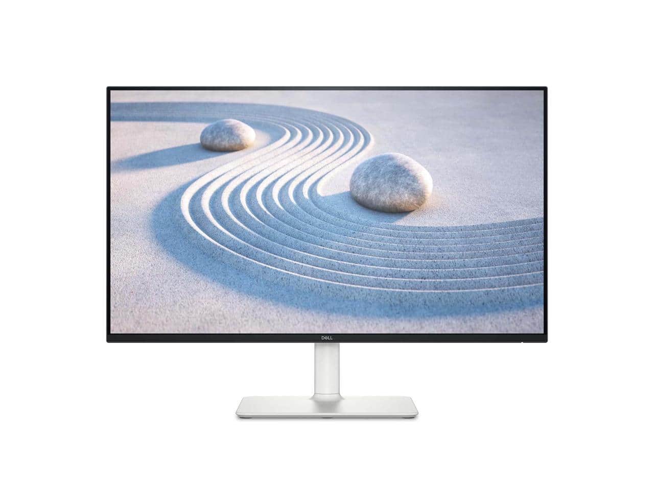 Dell - S2725DS 27" WQHD Monitor - 100Hz, 8ms, 99% sRGB, HDMI/DP, Adjustable, Platinum Silver - Black