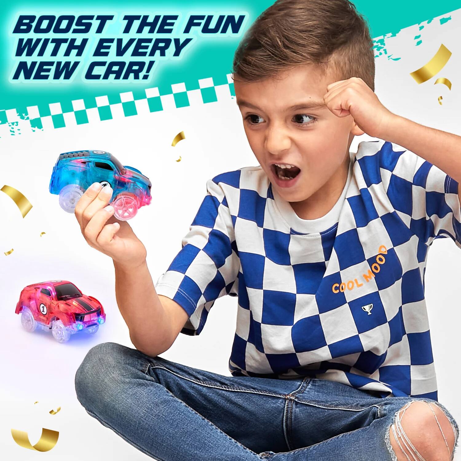 BOOST THE FUN WITH EVERY NEW CAR!  
COOL MOOD