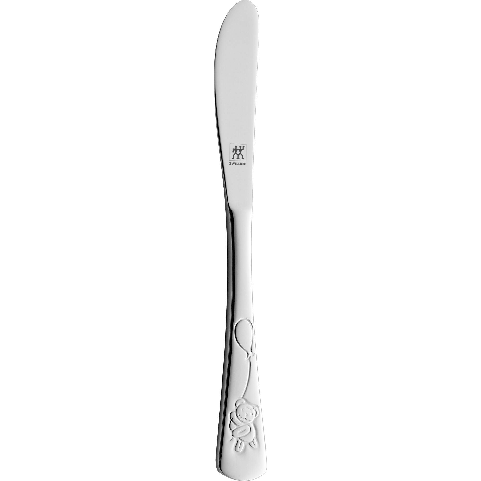 Alt View 3. ZWILLING - ZWILLING TWIN Kids Teddy 4-pc 18/10 Stainless Steel Flatware Set - Stainless Steel.
