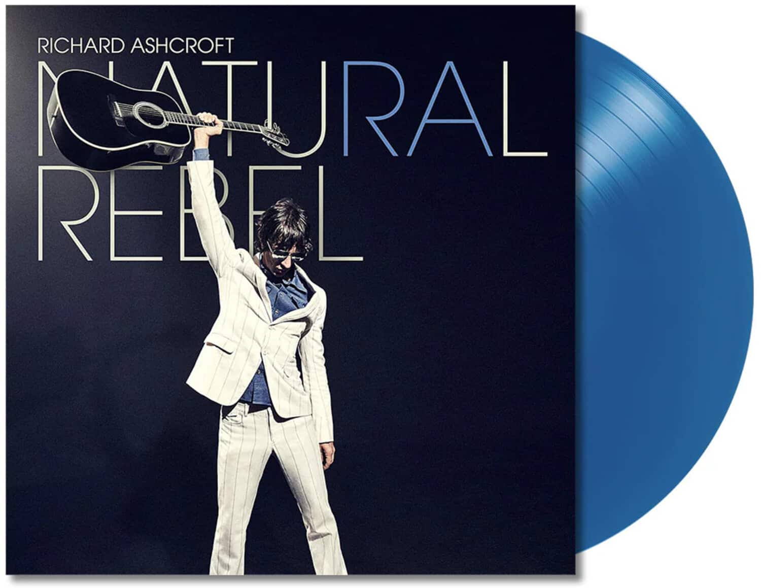 Richard Ashcroft - Natural Rebel - Blue Colored Vinyl  - VINYL LP