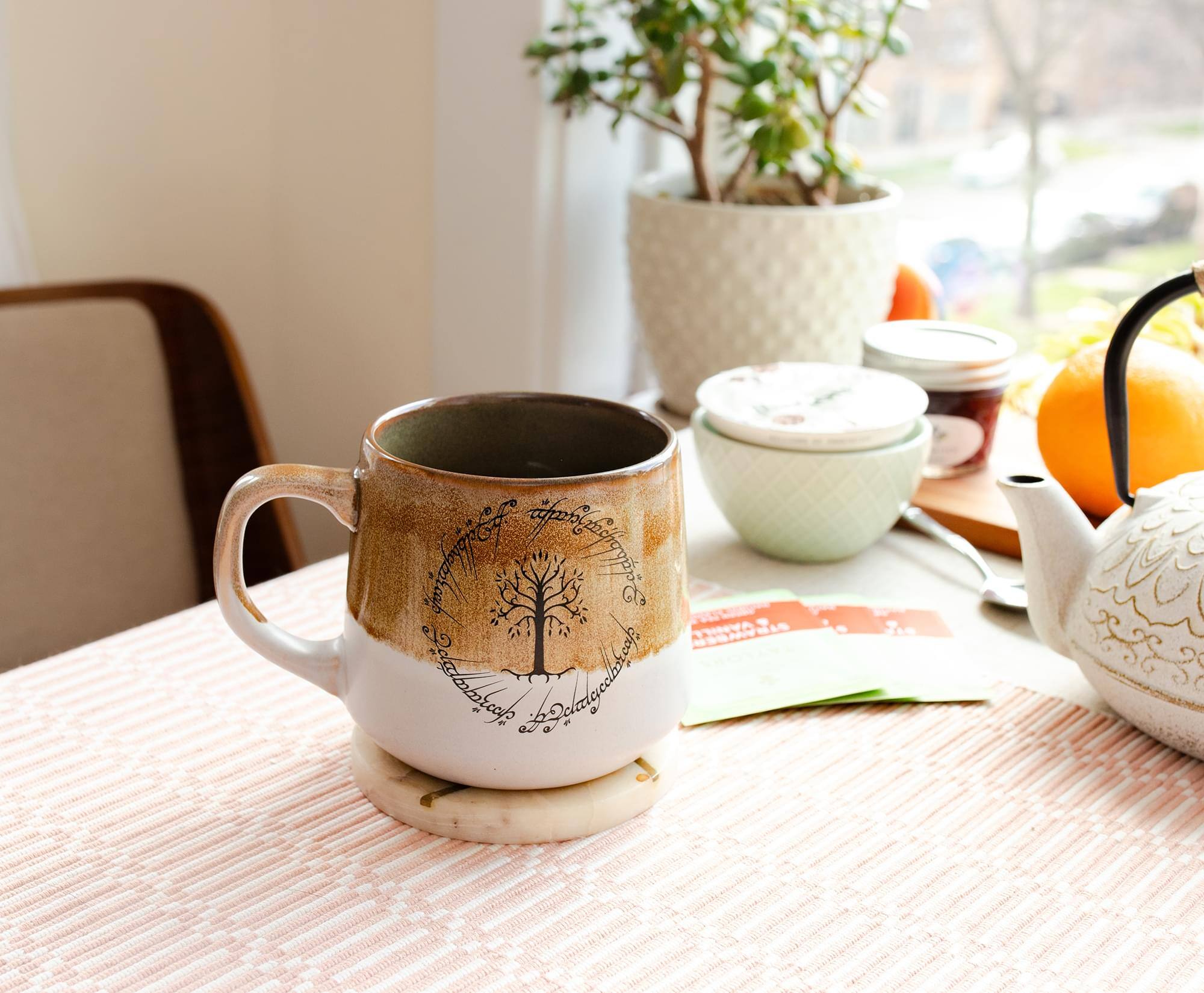 The text on the image reads:

"apple tree
family
belonging
together
love"
