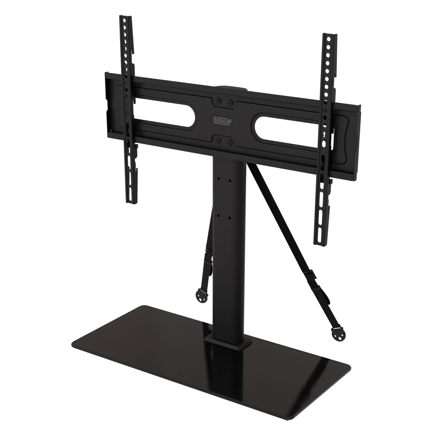 ErgoAV - Tabletop TV Stand for 40" to 75" TVs - Black