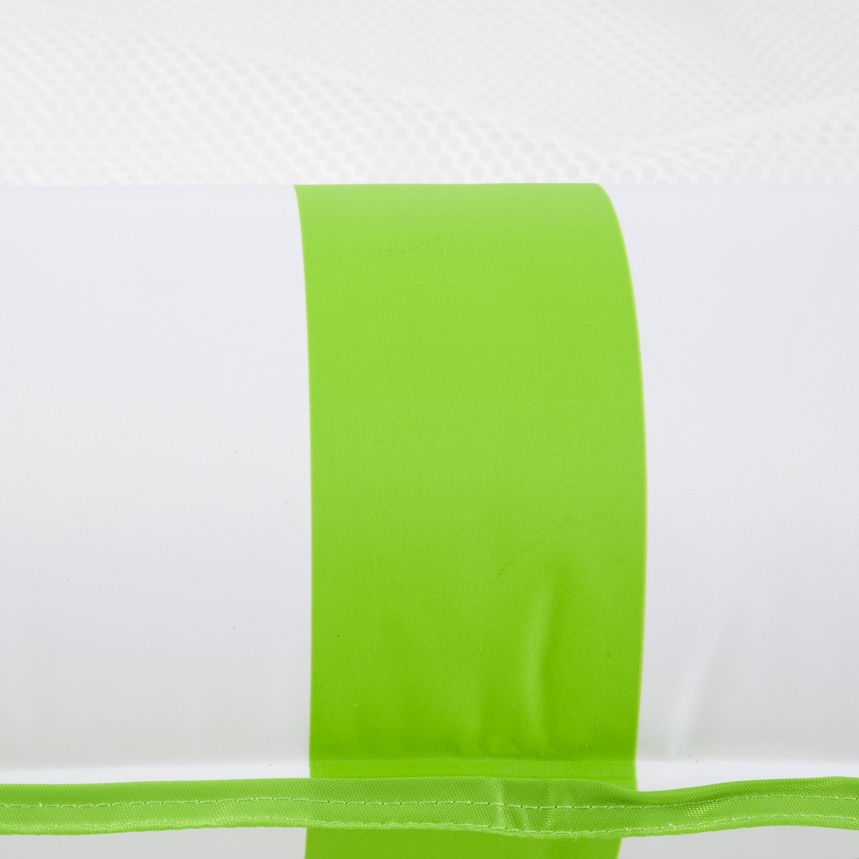 Alt View 6. Aqua - Aqua Monterey Water Inflatable 4-in-1 Pool Hammock Lounger, Lime Green (2 Pack) - Lime green/white.