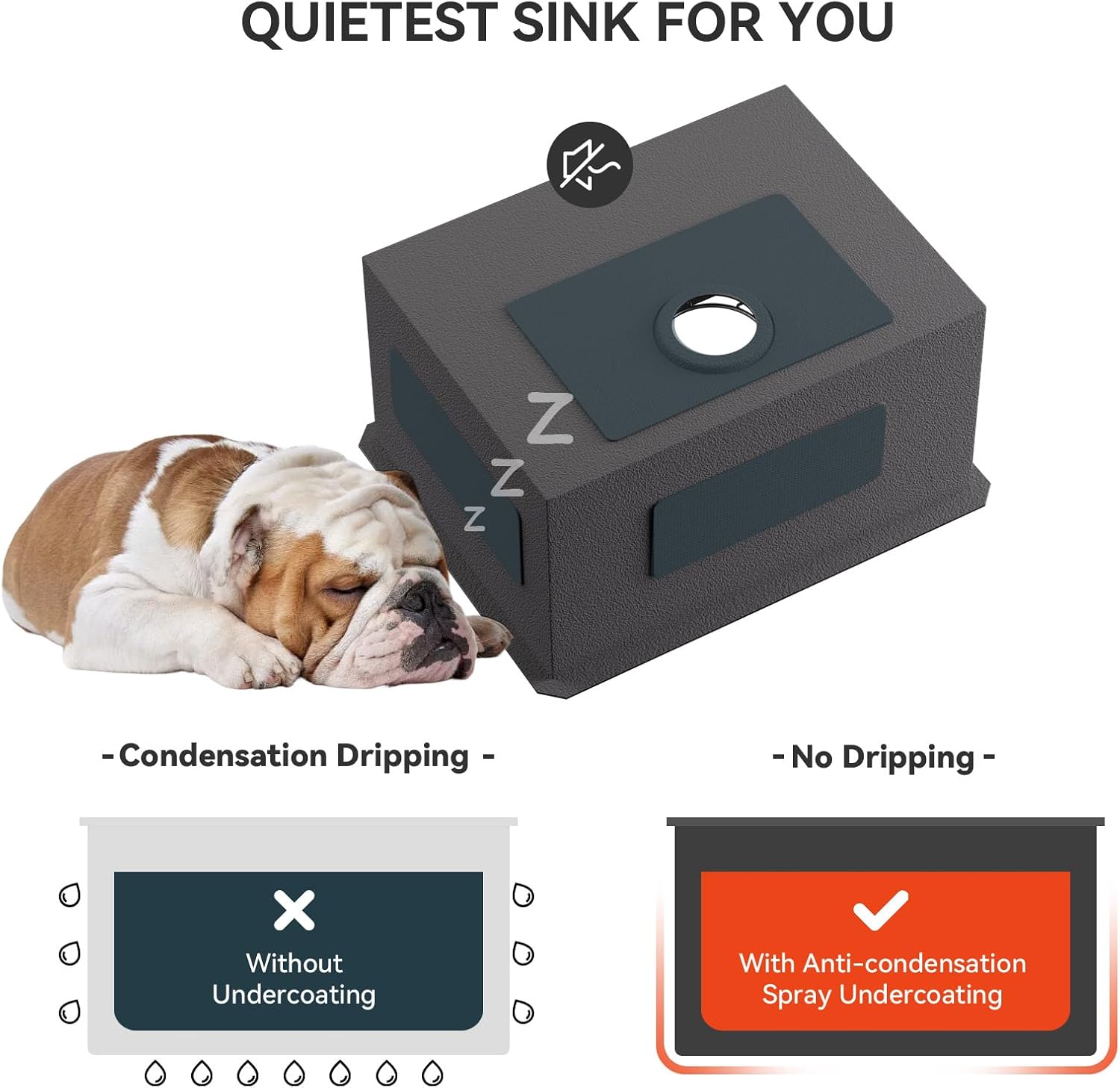 MOOSOO Undermount Laundry Sink 23