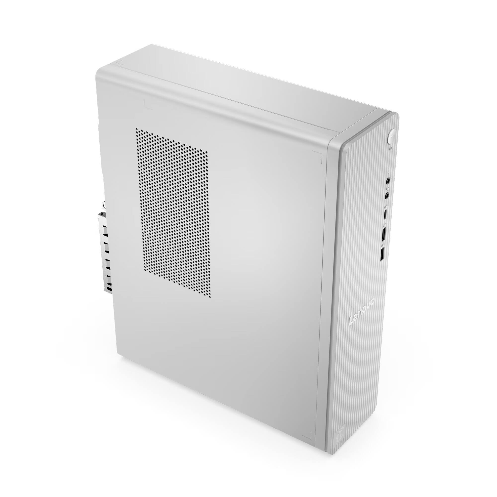 Alt View 3. Lenovo - Lenovo Ideacentre 08Akp10 SFF PC AMD Ryzen 7 250 16GB RAM 1TB SSD W11P - Black.