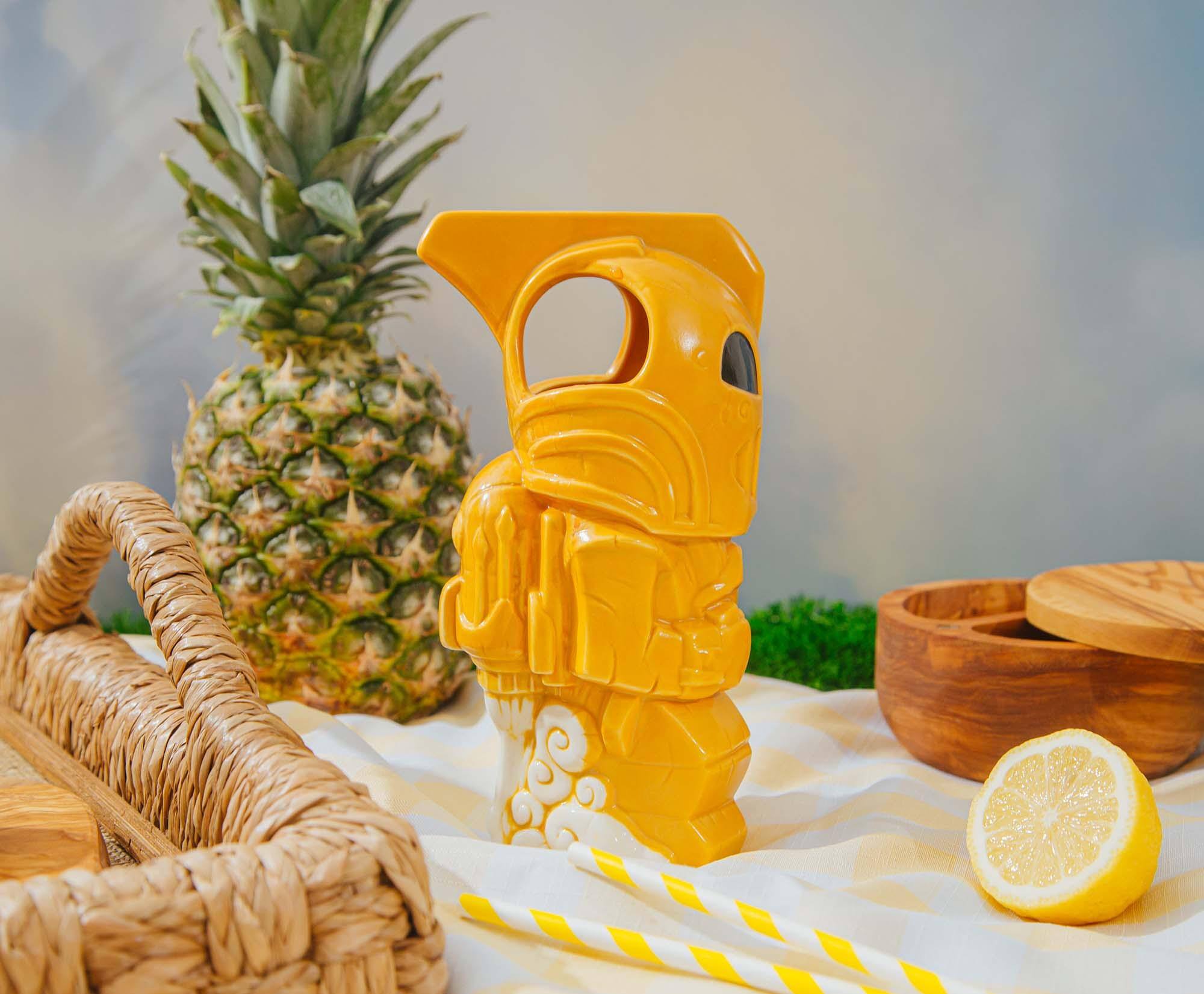 Alt View 4. Disney - Geeki Tikis Disney The Rocketeer Ceramic Mug | Holds 16 Ounces - Brown.