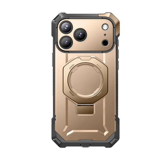 Alt View 1. SUPCASE - UB Grip Rugged MagSafe Case for iPhone 17 Pro Max – Heavy-Duty Protection with Magnetic Charging Support - Gold.
