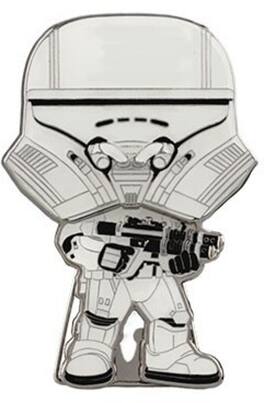 Funko - POP! PINS: STAR WARS - First order Jet Trooper White (Styles May Vary) - APPAREL - Multicolor