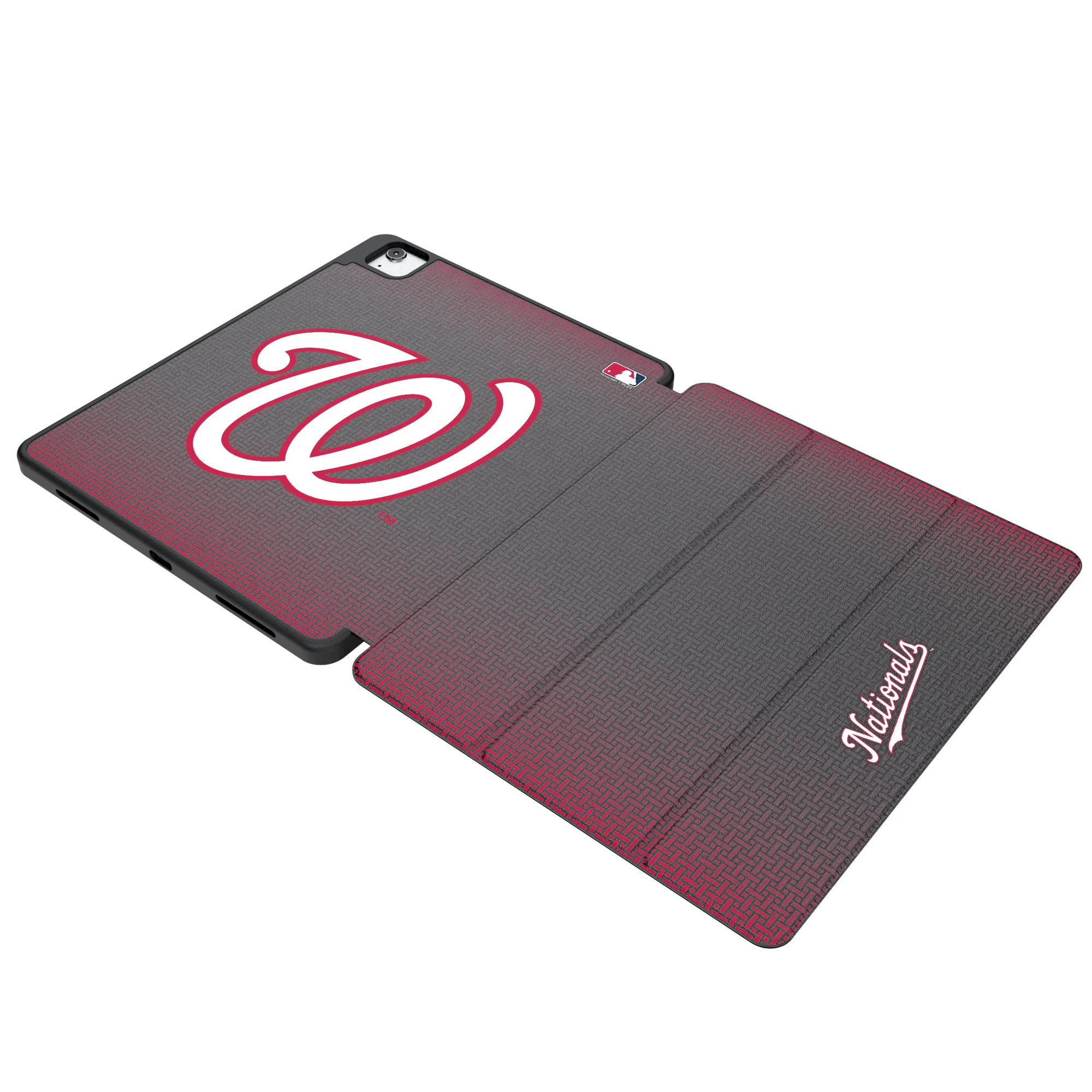 Front. Keyscaper - Washington Nationals iPad Case - 11in Pro M4 - Black.