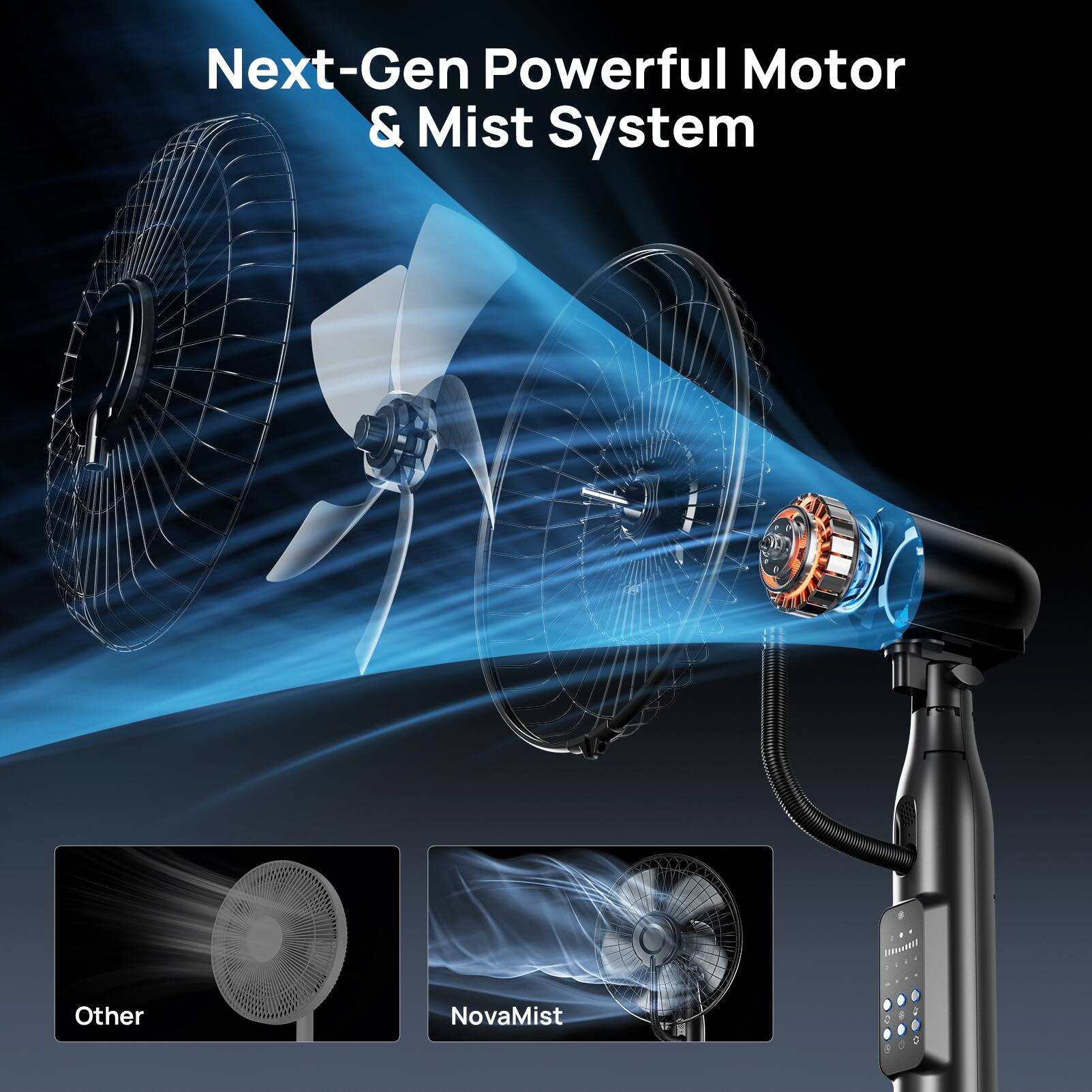 Next-Gen Powerful Motor & Mist System

Other NovaMist