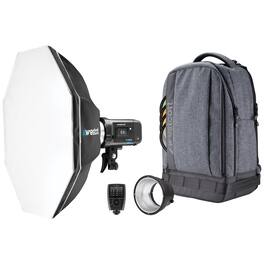 Westcott - FJ250 250W Strobe Backpack Kit with FJ-X3 S Wireless Trigger for Sony Cameras