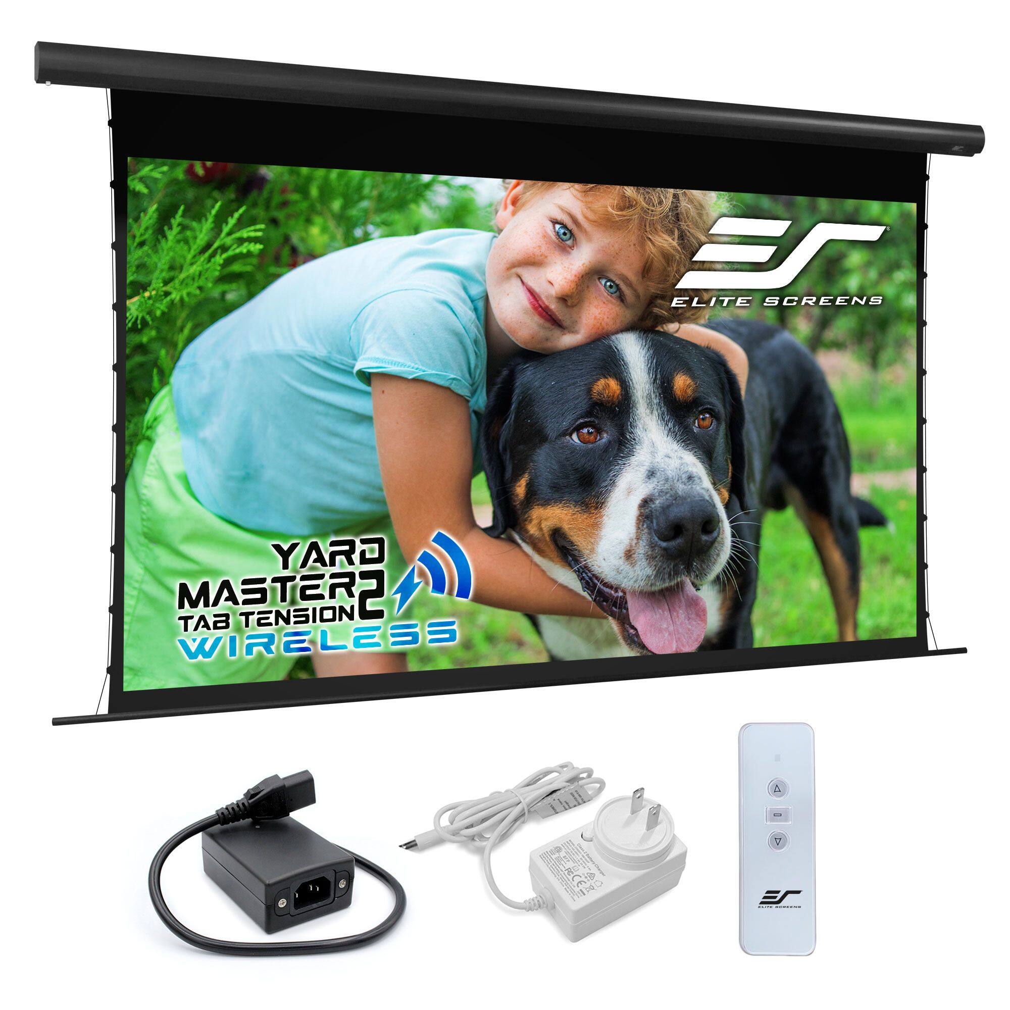 Elite Screens YardMaster Tab-Tension2 Wireless