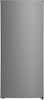 Front. Insignia™ - 7.1 Cu. Ft. Garage Ready Upright Convertible Freezer - Stainless Steel Look.