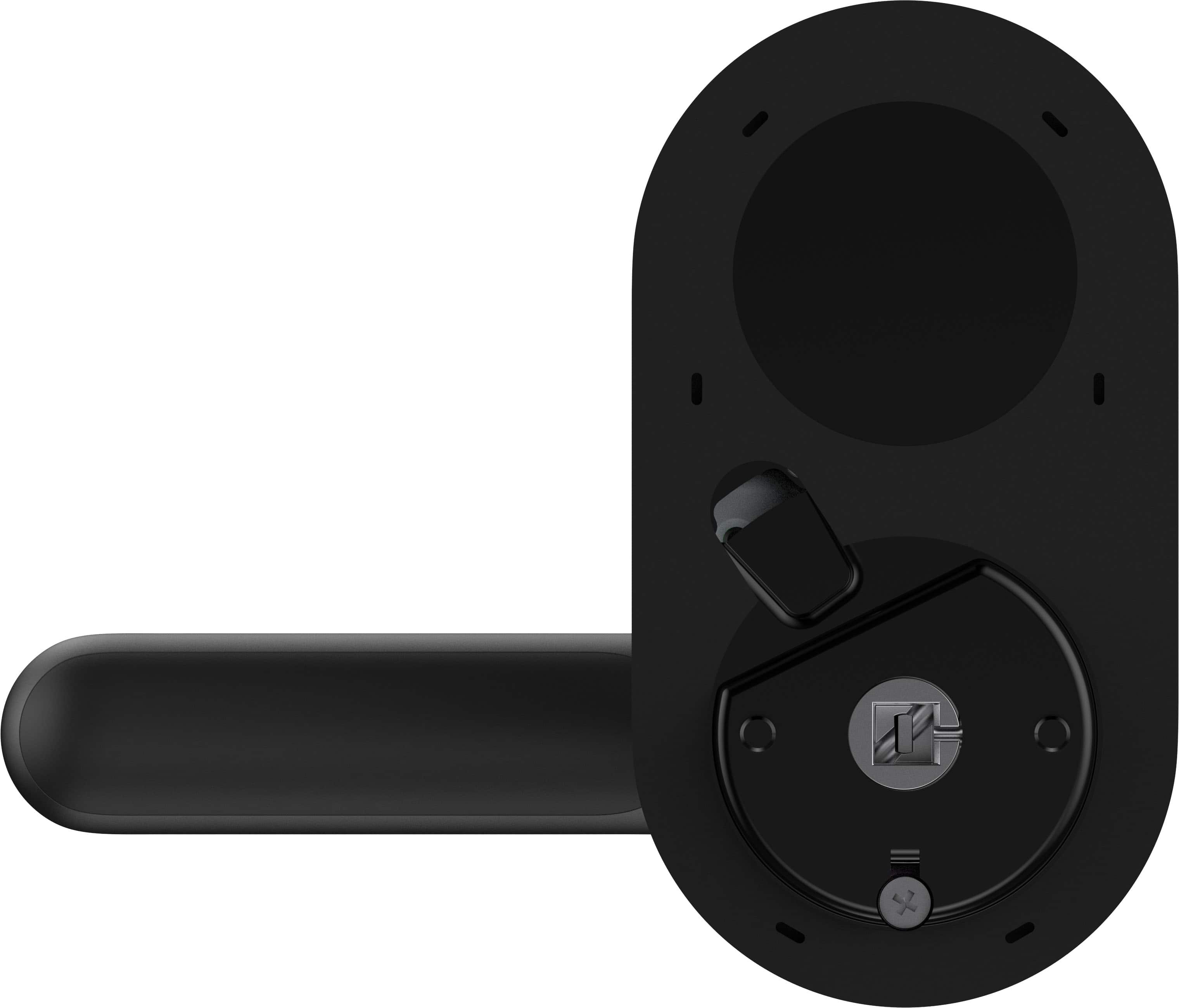 Alt View 1. Aqara - Smart Lock U300 Matter over Thread Lever Set with Touchpad/NFC/Auto Lock/Home Key/Fingerprint/Bluetooth/Key Access - Black.