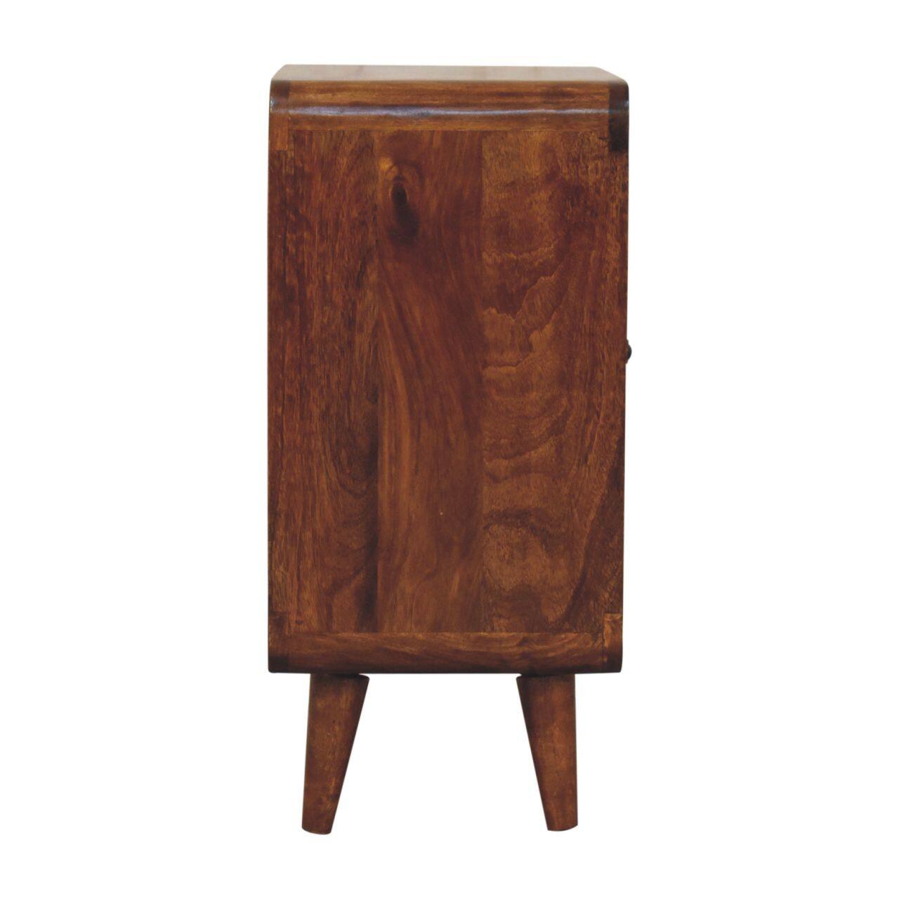 Alt View 5. Artisan Furniture - Artisan Furniture Solid Wood Mini Classic Chestnut Cabinet - Chestnut.