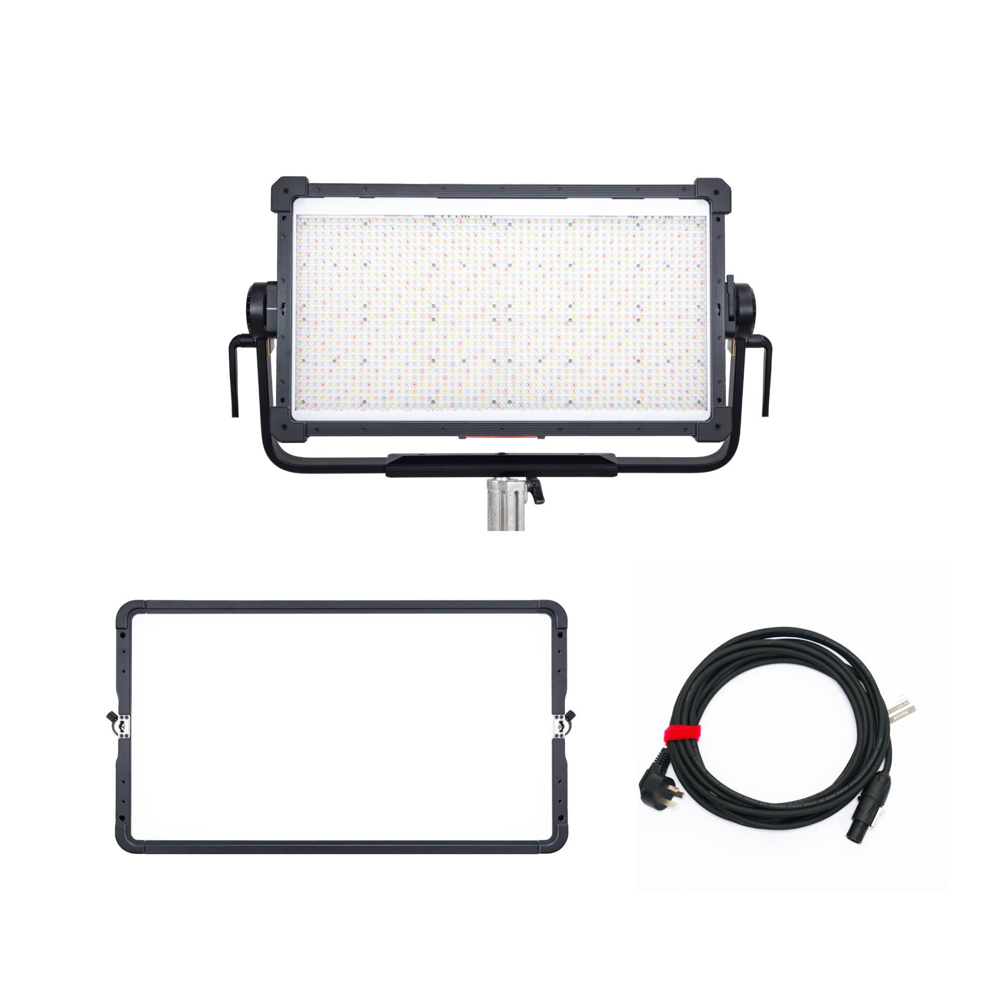 Back. Aputure - Aputure NOVA II 2x1 LED Panel Light - Tunable White with Rolling Hard Case.