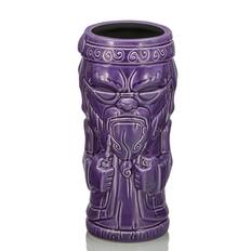 Front. Harry Potter - Geeki Tikis Harry Potter Dumbledore Ceramic Mug | Holds 18 Ounces - Black.