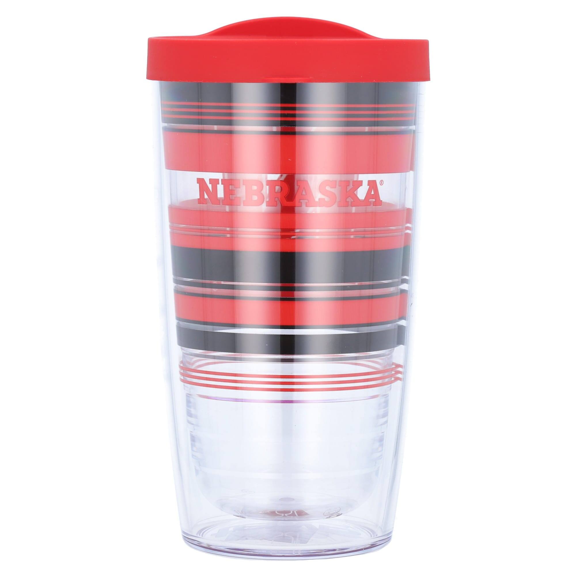 Alt View 1. Tervis - Nebraska Huskers 16oz. Hype Stripes Classic Tumbler - Multicolor.