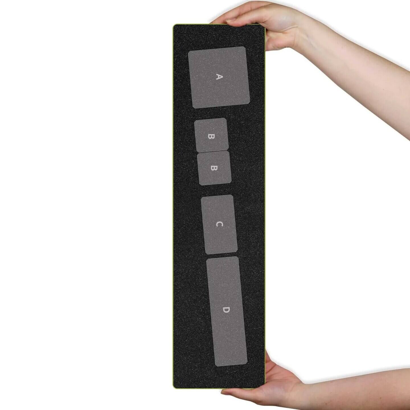 Alt View 1. AccuQuilt - GO! Irish Chain-10 Finished Die - Multicolor.