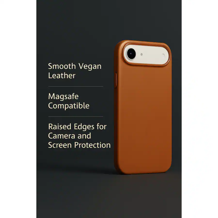 SaharaCase Apple iPhone Air Vegan Leather Case Compatible with