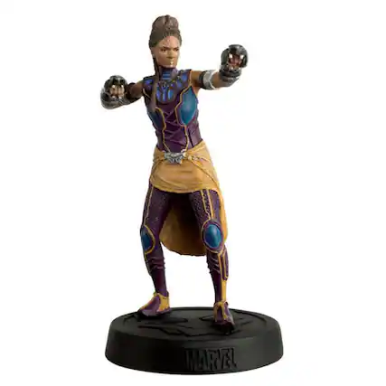 Front. Marvel - Eaglemoss Marvel Movie Collection 1:16 Figurine | Shuri - Multicolored.