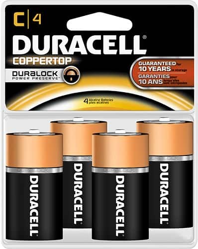 DURACELL® - C Batteries (4-Pack) - Larger Front