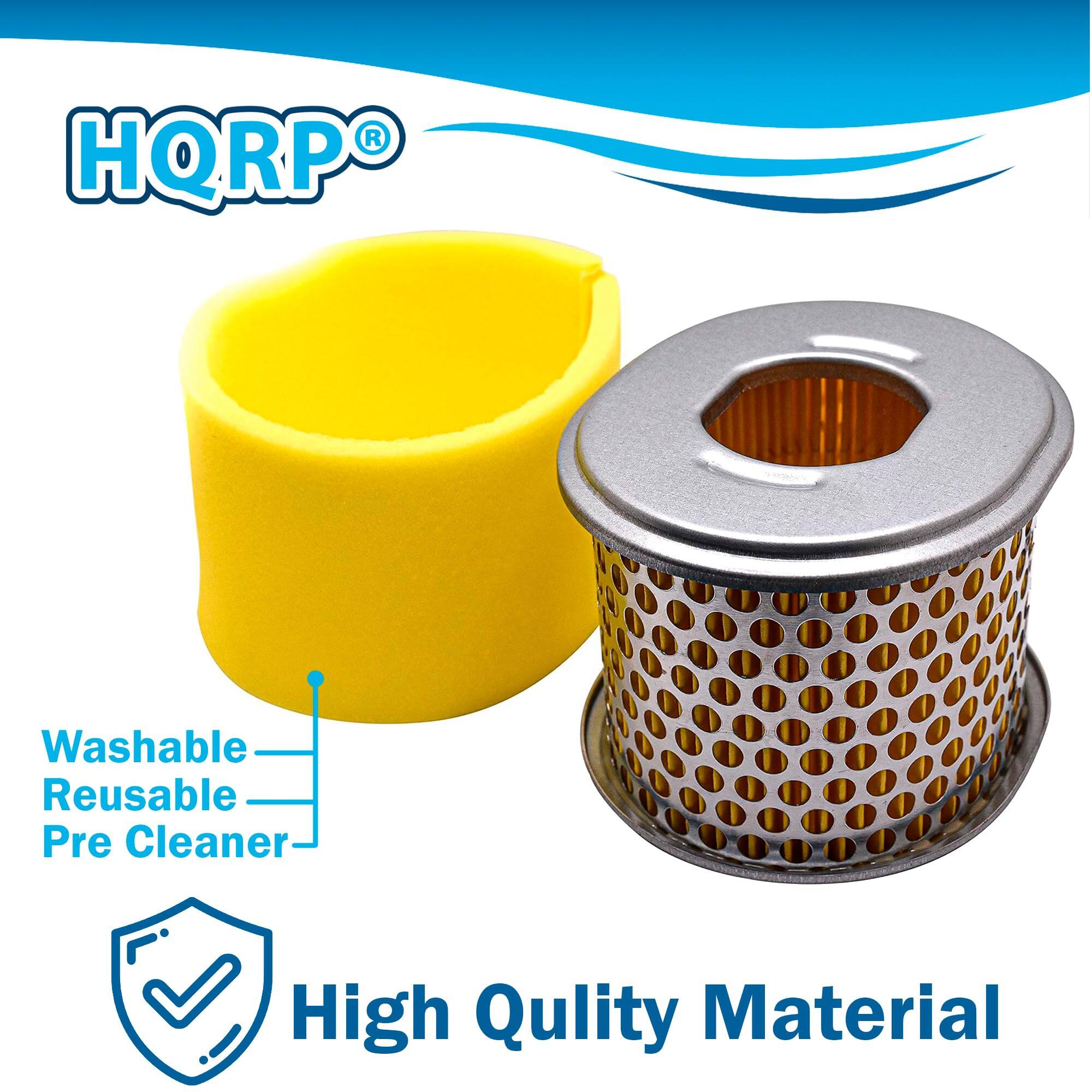 HQRPO Washable Reusable Pre Cleaner High Quality Material