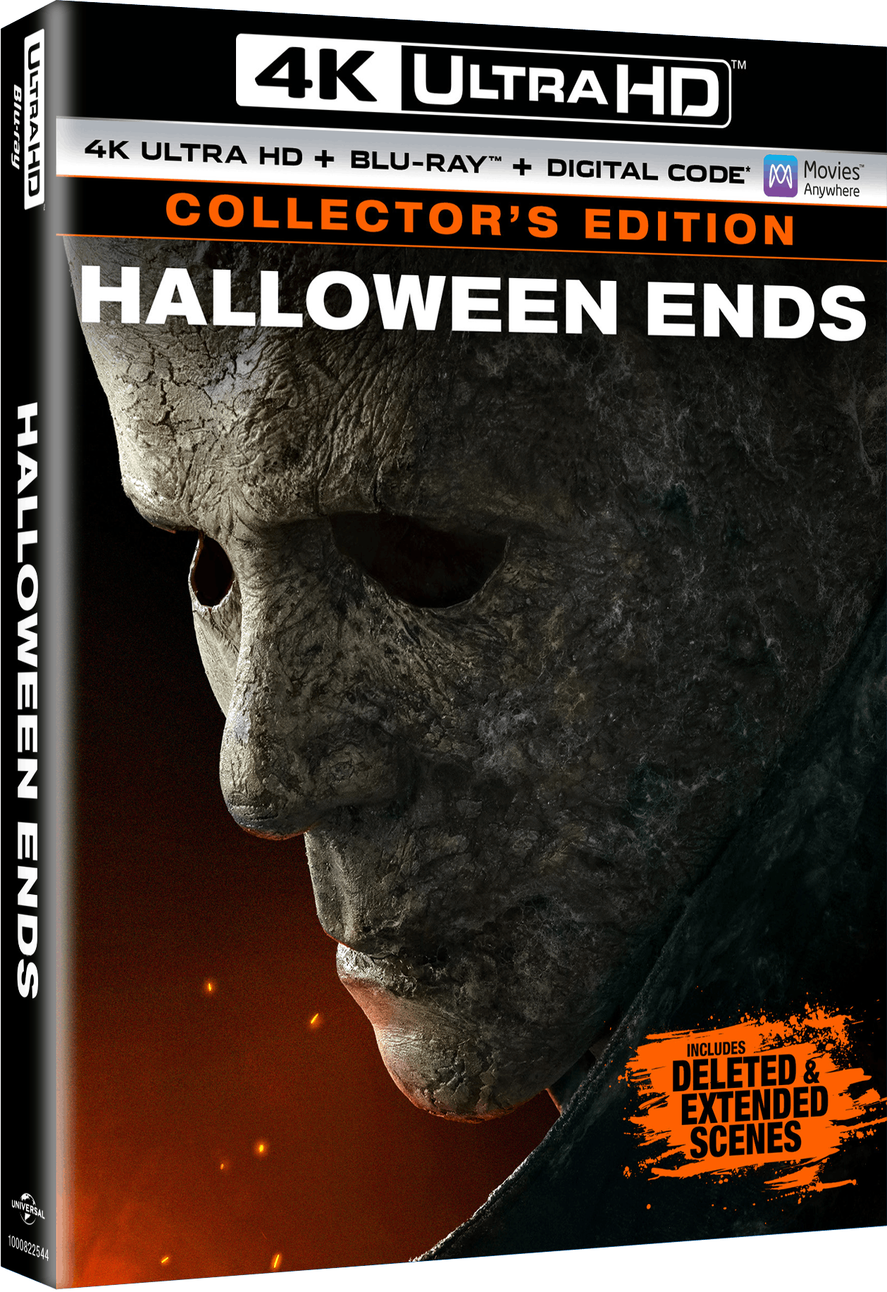 Angle. Halloween Ends   - 4K Blu-Ray.