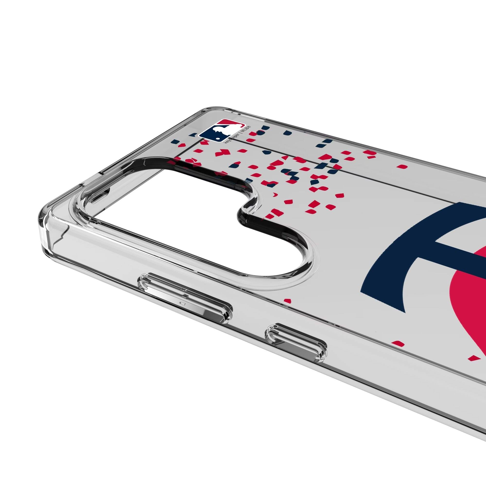 Alt View 2. Keyscaper - Galaxy S8 Confetti Design Clear Case - S23 Ultra - Multicolor.