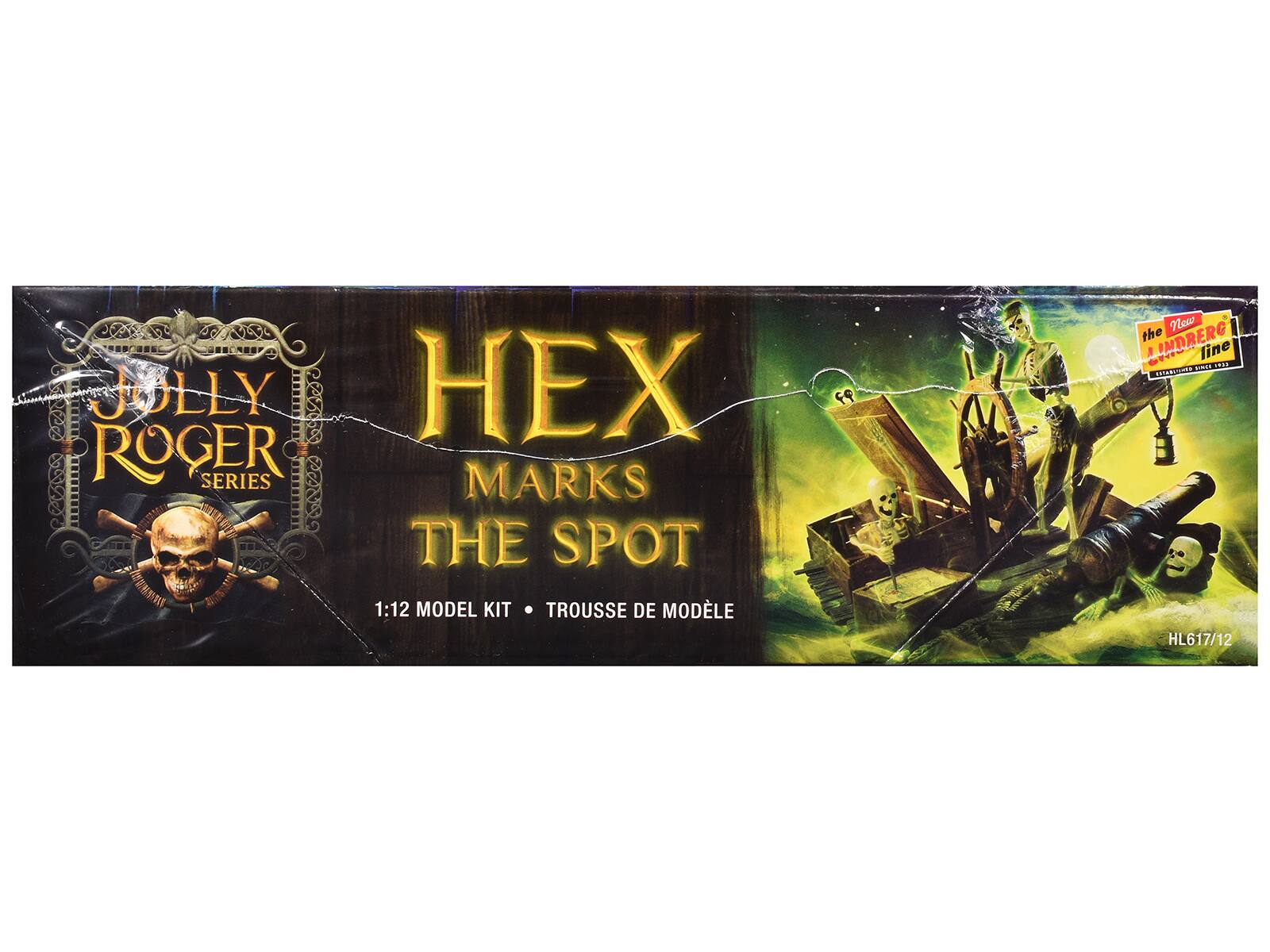JOLLY ROGER SERIES  
HEX MARKS THE SPOT  
1:12 MODEL KIT • TROUSSE DE MODÈLE  
the New LINDBERG line  
HL617/12