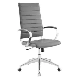 Jive Highback Office Chair by Modway - Gray
