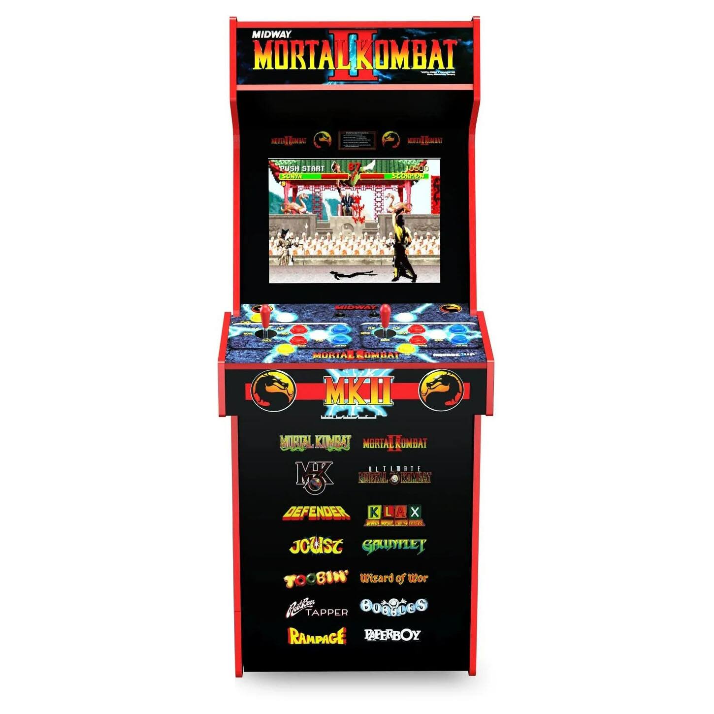 MIDWAY MORTAL KOMBAT 1 LB m adddas Pue START B7 tH650 0S0 MIDWAY S S MORTAL KOMBAT MKII I MARIAL KUMBAT MORTAL KOMBAT ELTIBITE MK CTRL MY DEFENDER K KLAX L X aV WXE J AL JOUST GRLYPLET TOOBIN Wizard of Wor Reske TAPPER Boarcos RAMPAGE FAFERBOY