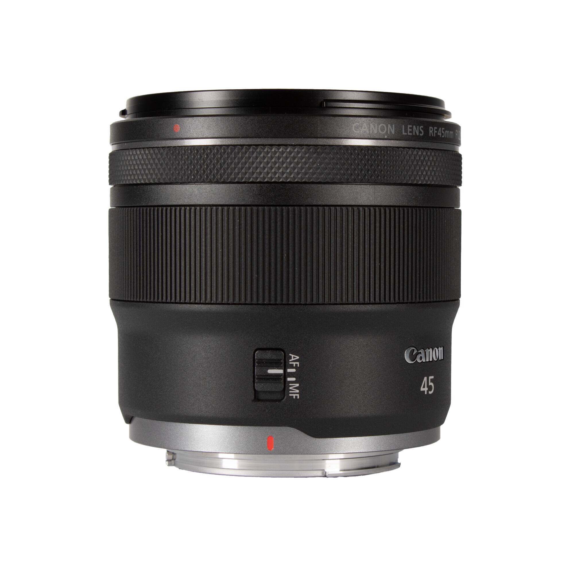 CANON LENS RF45mm - AF - AF11MF - MF  
Canon 45