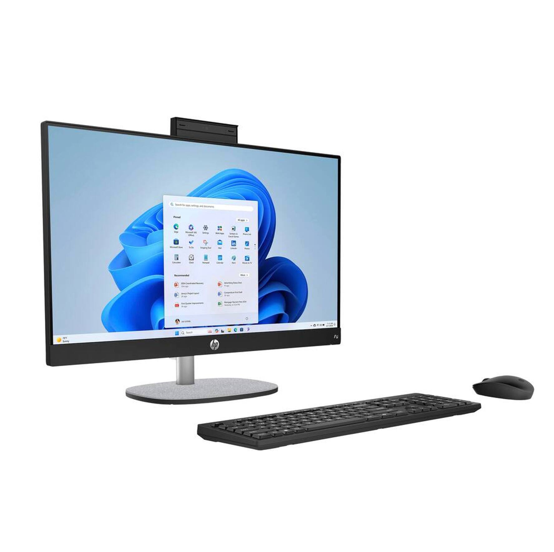 HP 24 All in One 23.8 FHD Display (Ryzen AI 5 340, 16GB, 512GB SSD
