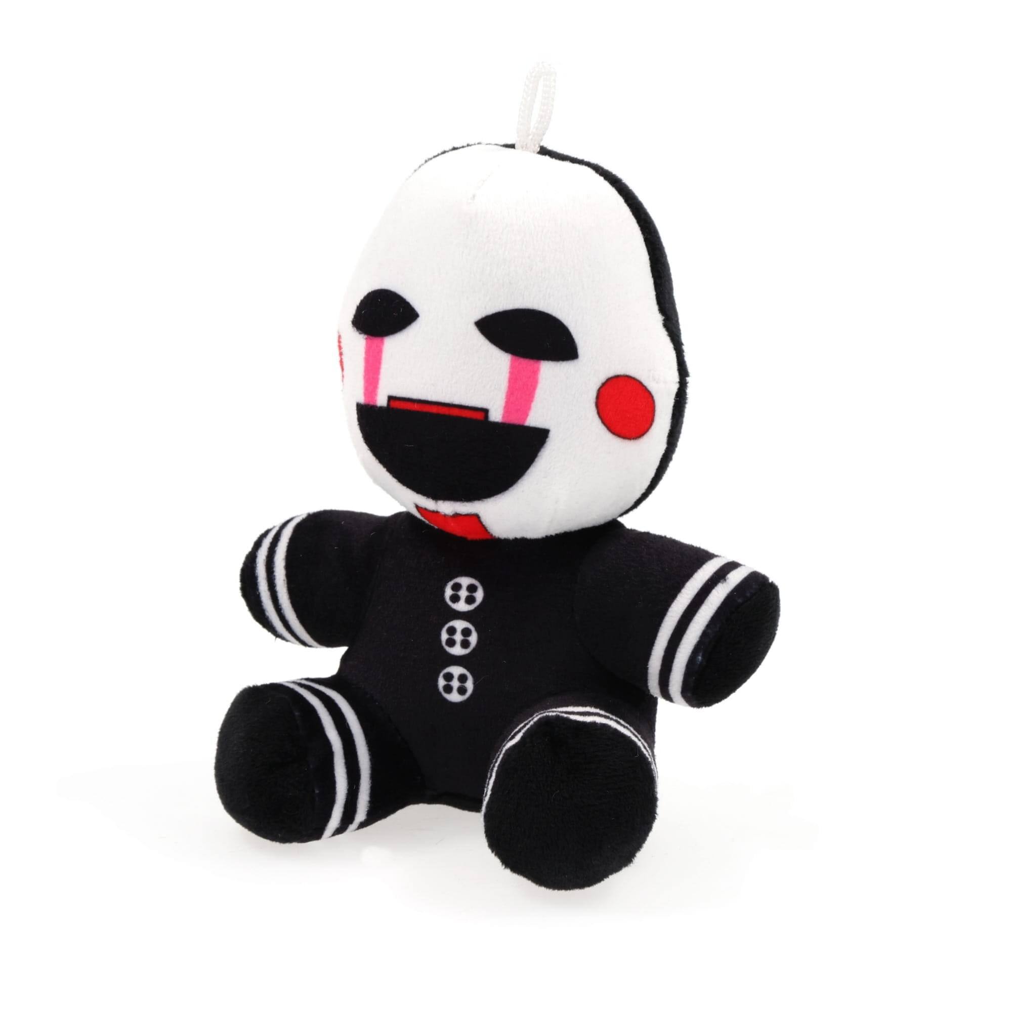 Alt View 10. Chucks Toys - Five Nights at Freddy's 6.5" Plush: Phantom Puppet - Black/White.