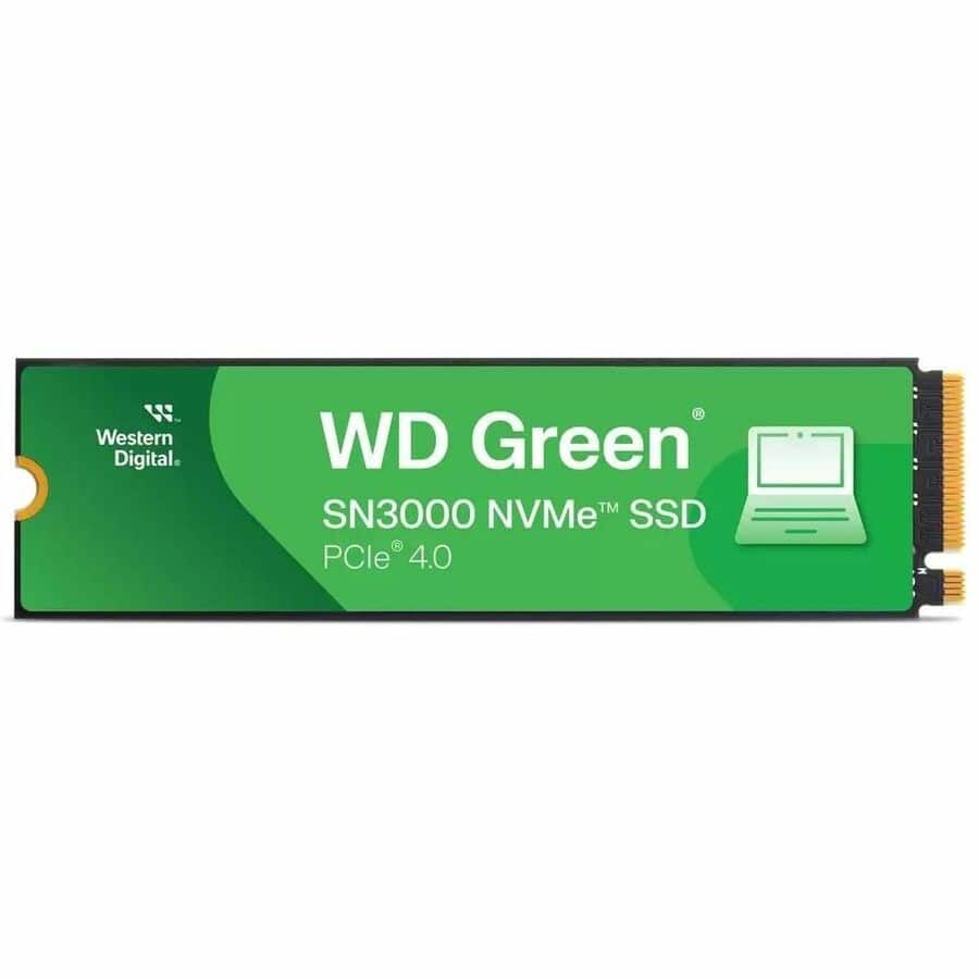 WD Green SN3000 2TB M.2 2280 NVMe Internal SSD, Up to 5,000MB/s