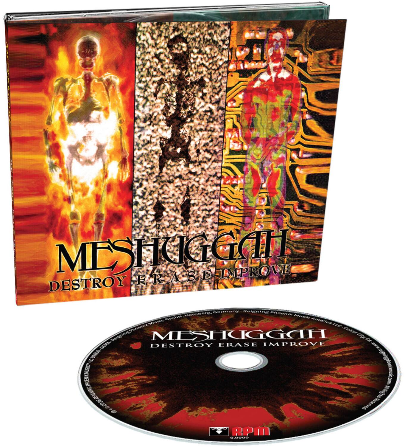 Meshuggah - Destroy Erase Improve   - COMPACT DISCS [CD]