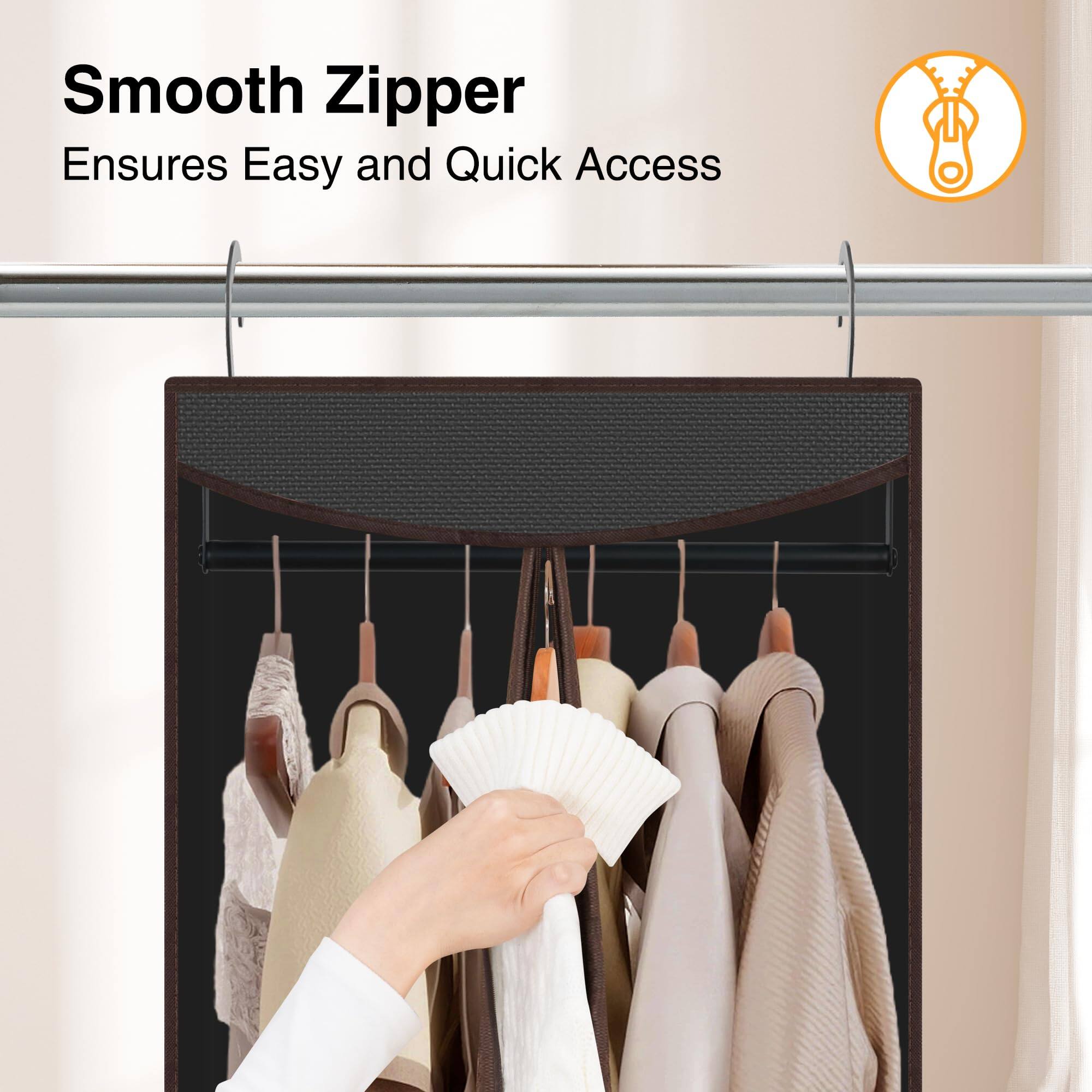 Smooth Zipper  
Ensures Easy and Quick Access